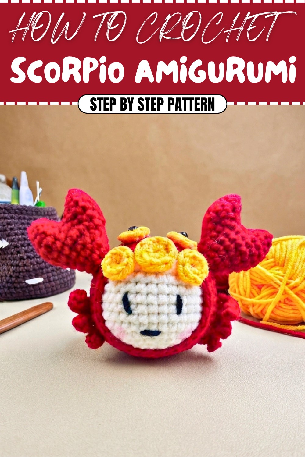 Free Crochet Scorpio Amigurumi Pattern