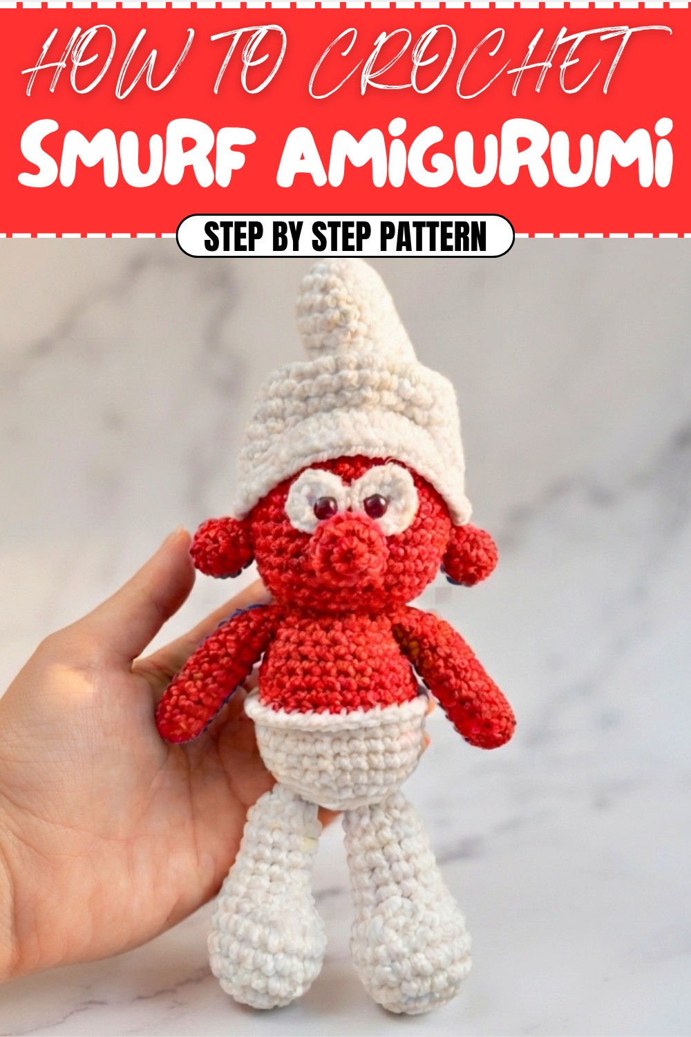 Free Crochet Smurf Amigurumi Pattern