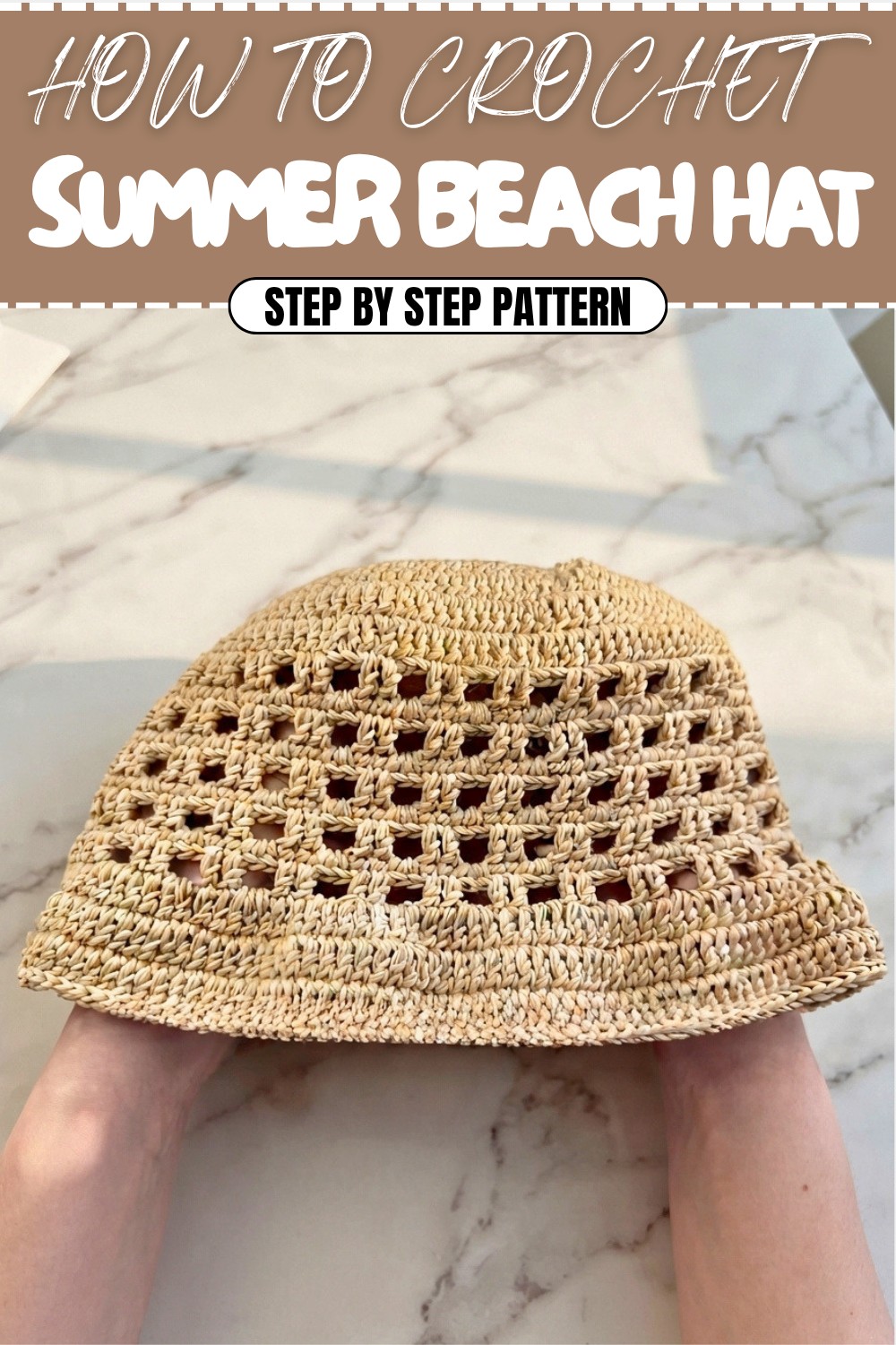 Free Crochet Summer Beach Hat Pattern
