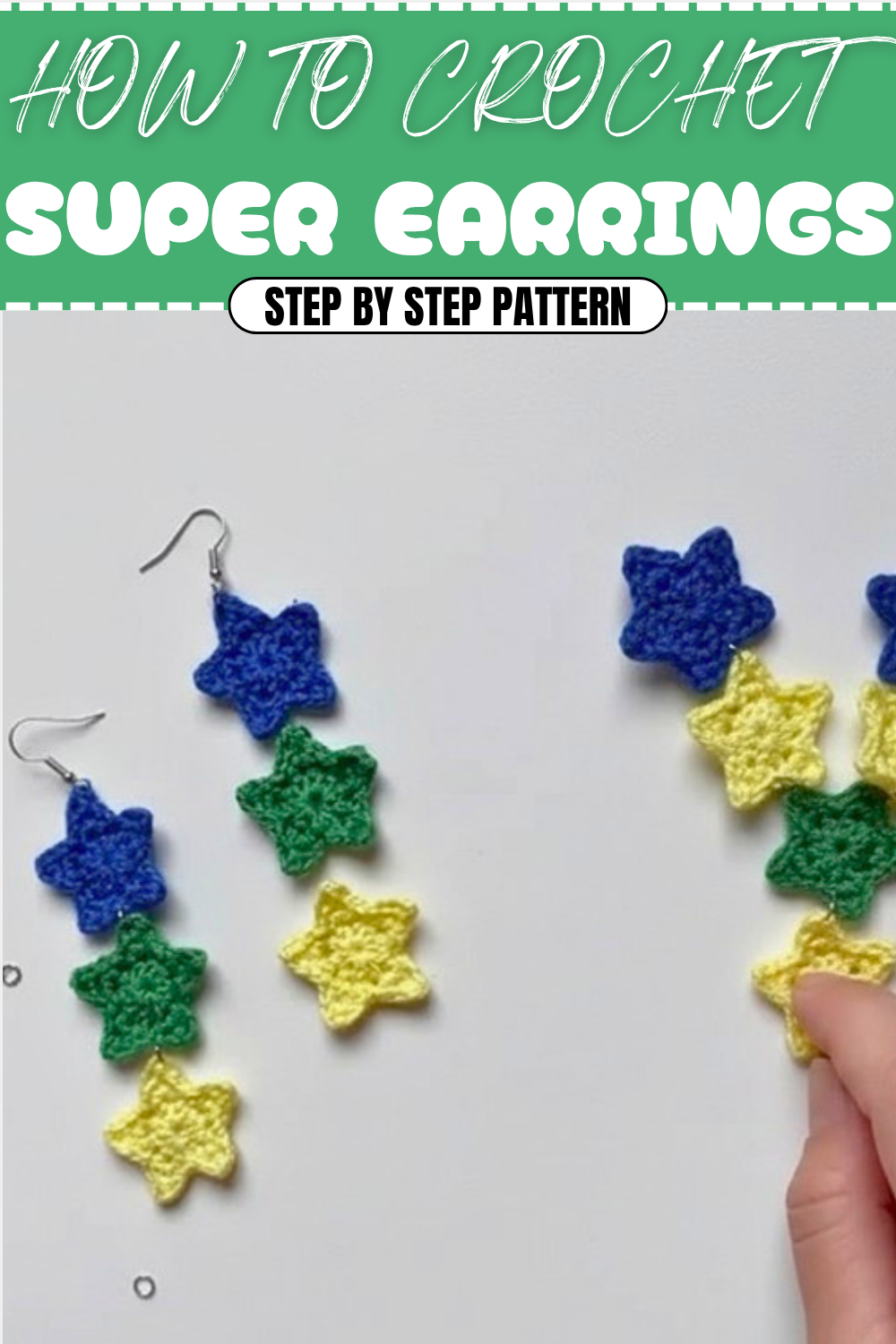 Free Crochet Super Earrings