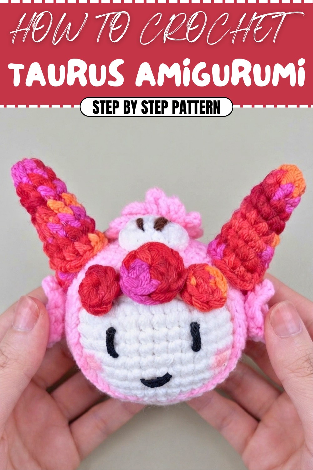 Free Crochet Taurus Amigurumi Pattern
