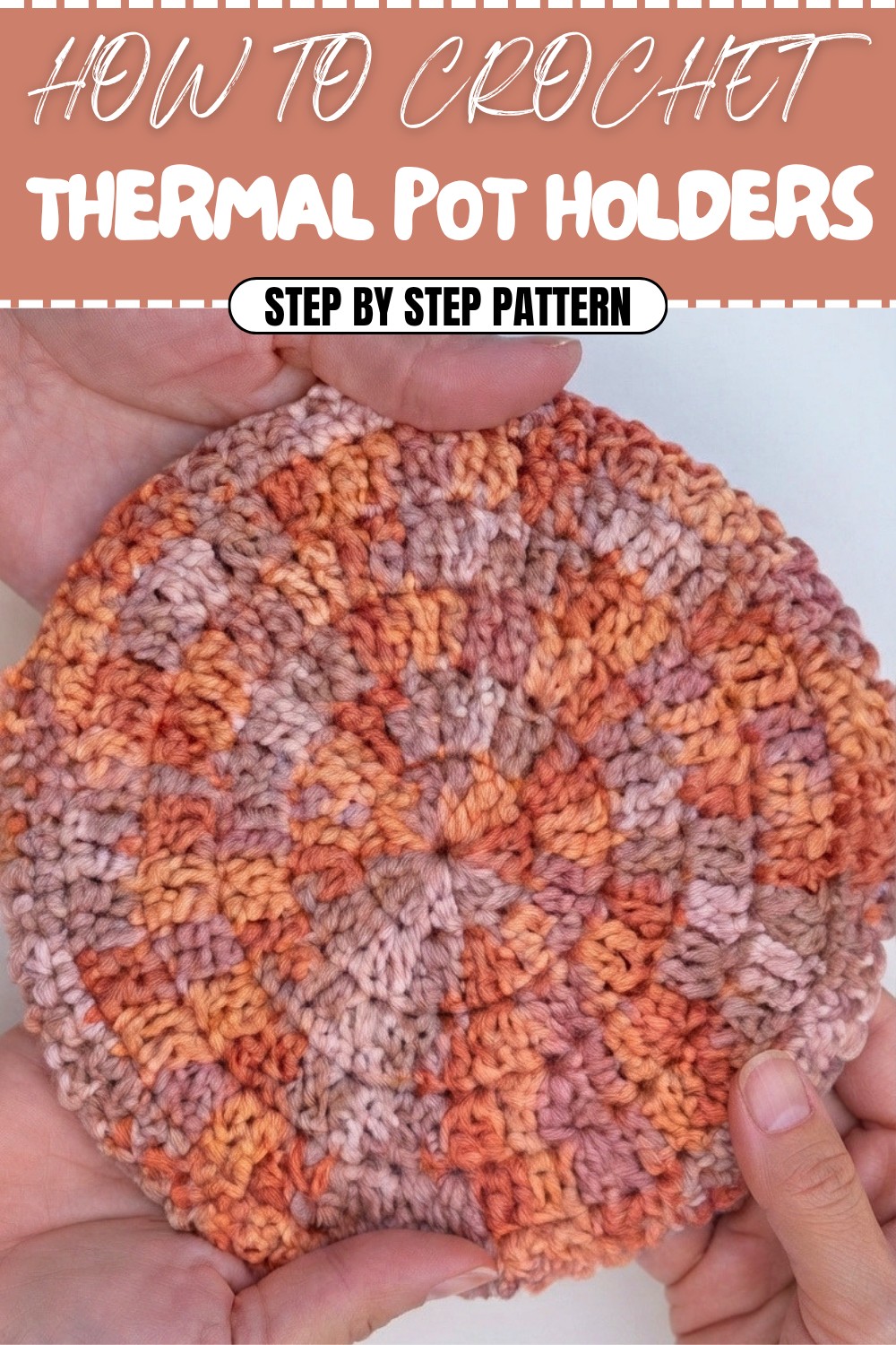 Free Crochet Thermal Pot Holders Pattern