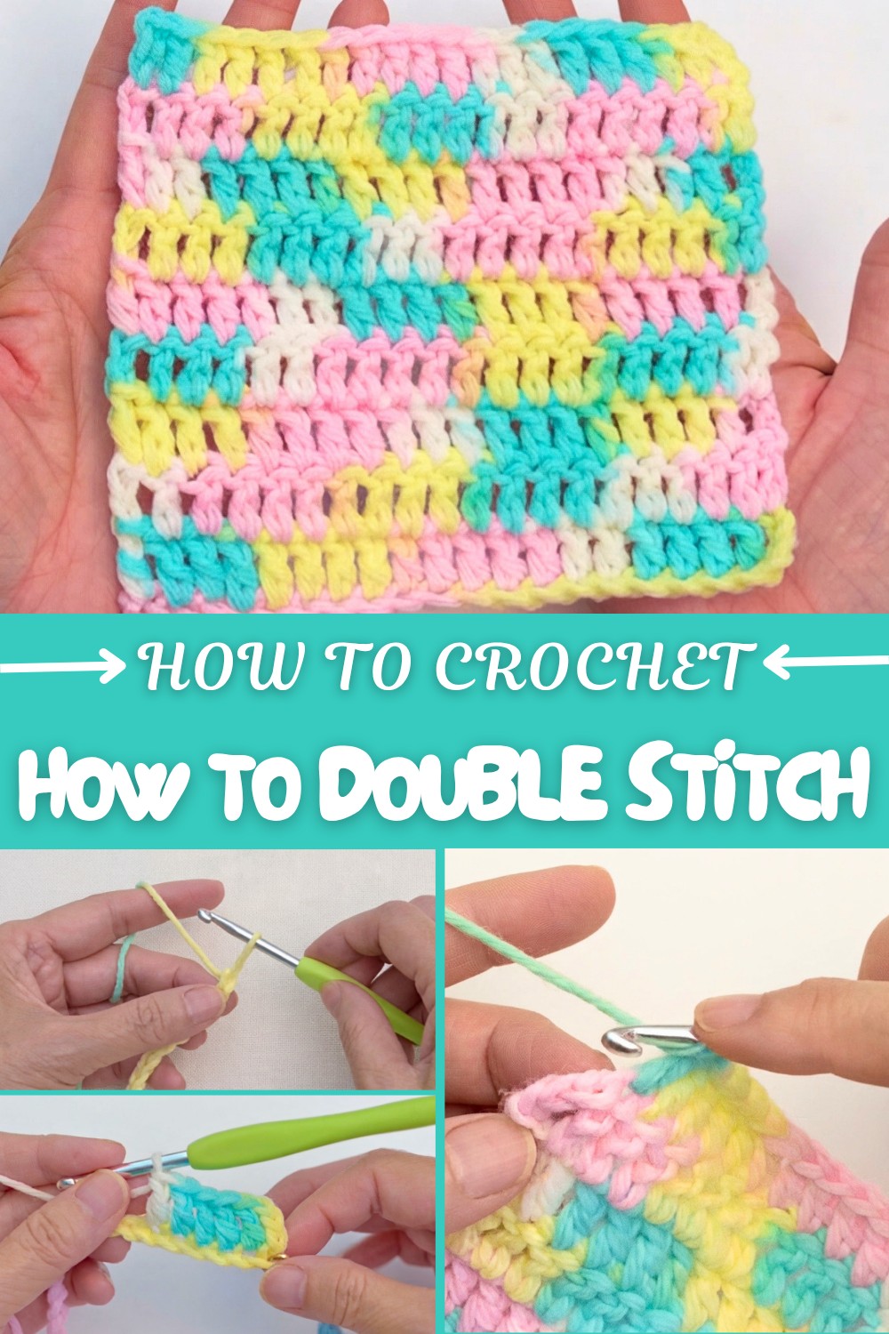How To Double Crochet Stitch Pattern