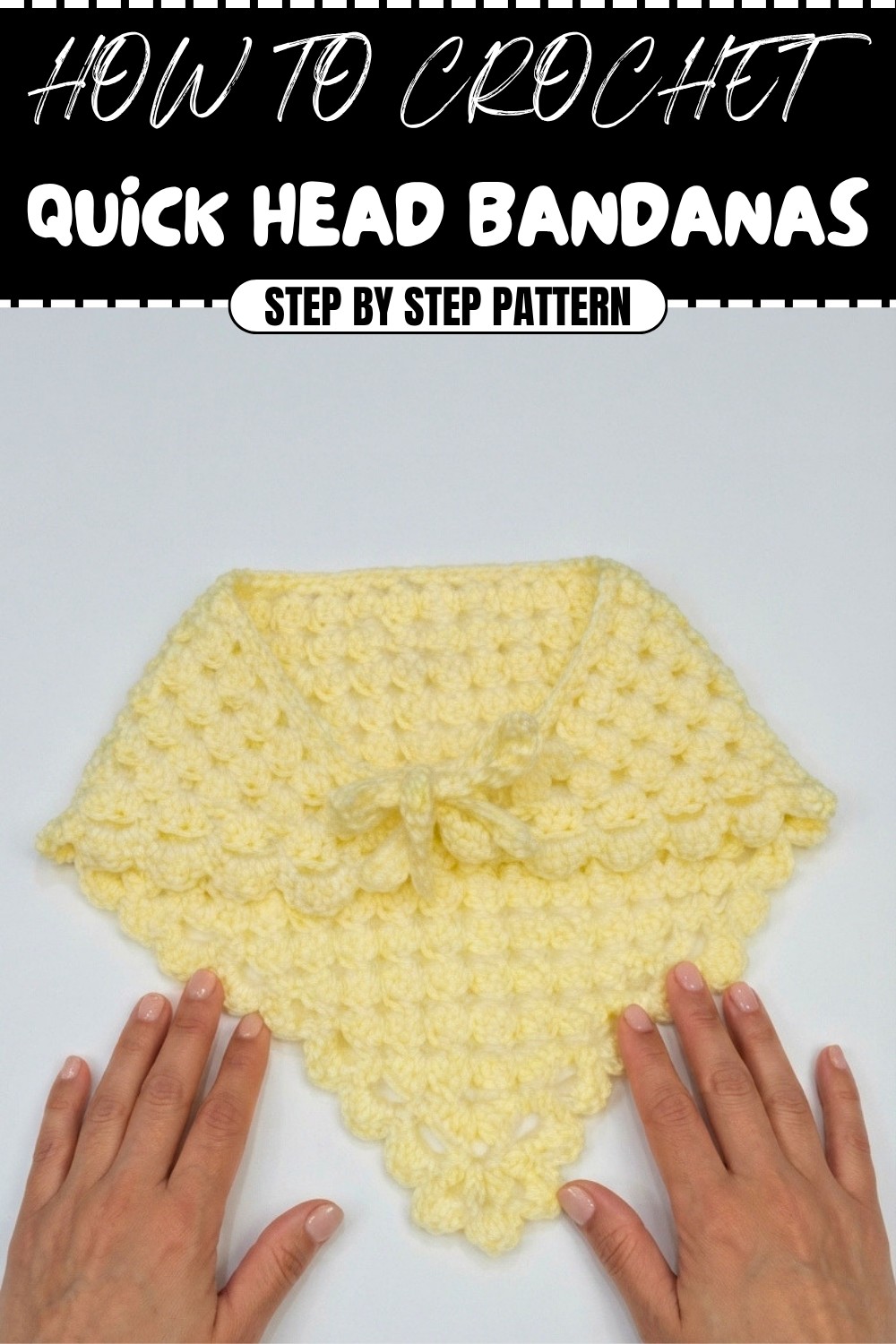 Quick Crochet Head Bandanas Pattern (1)