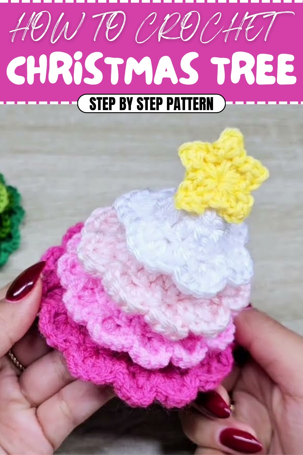 Super Crochet Christmas Tree Pattern (1)
