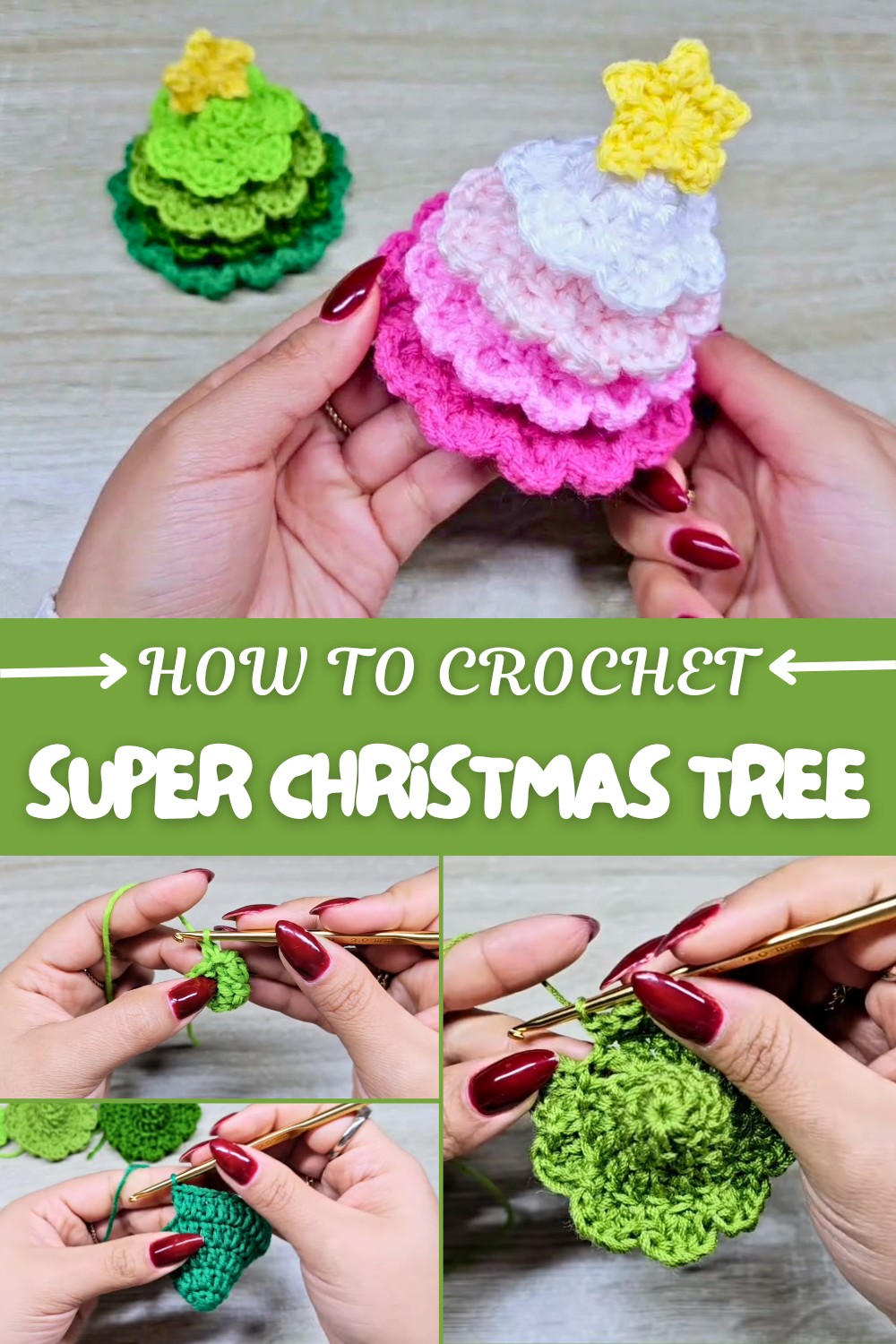 Super Crochet Christmas Tree Pattern
