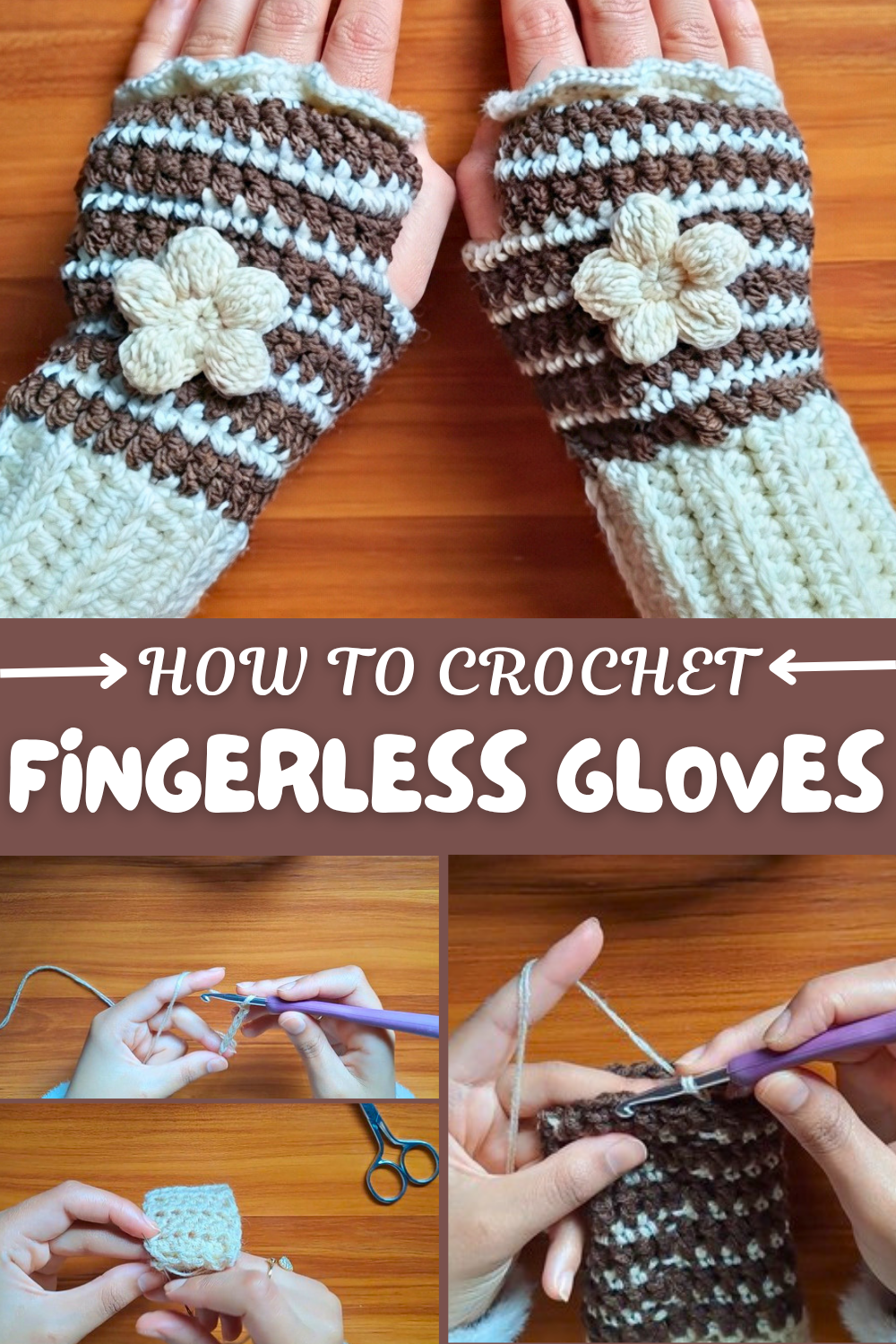 Crochet Fingerless Gloves