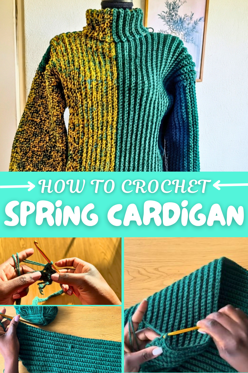 Crochet Spring Cardigan