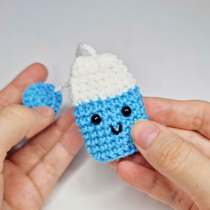 Crochet Tea Bag Bookmark Pattern 6
