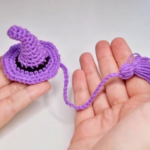 Crochet Witch Hat Bookmark Pattern 5