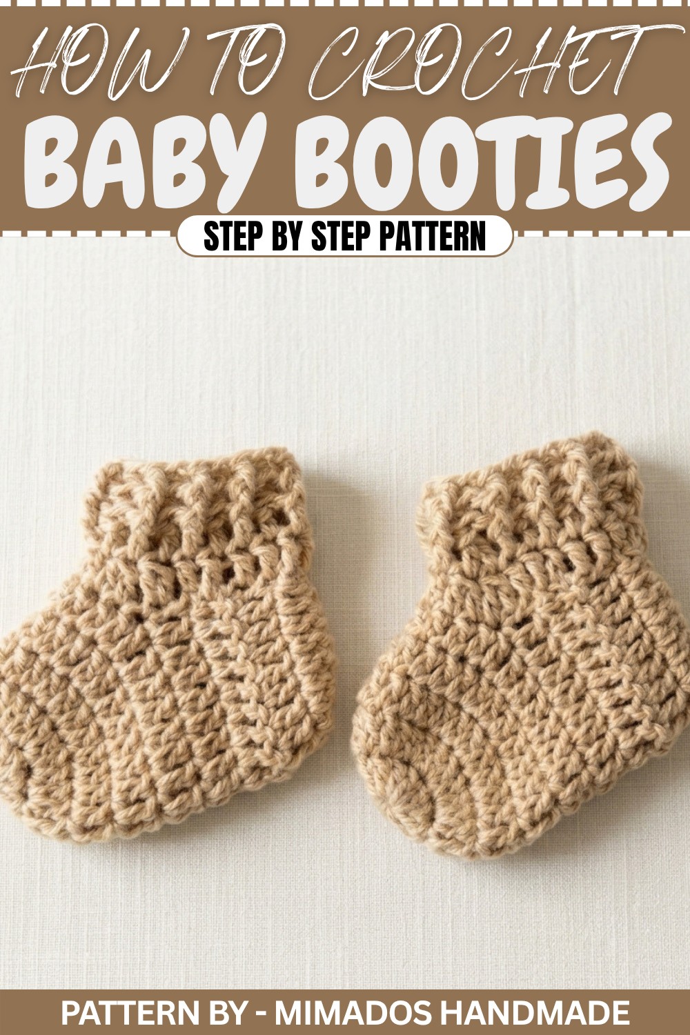 Cute Crochet Baby Booties Free Pattern to Keep Little Feet Warm
