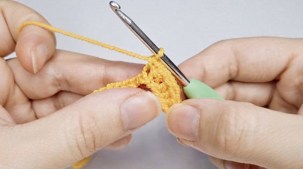 Cute Crochet Lemon Bookmark Pattern 4