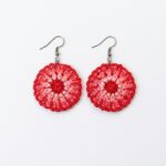 Easy Crochet Mandala Earrings – Free Pattern (4)