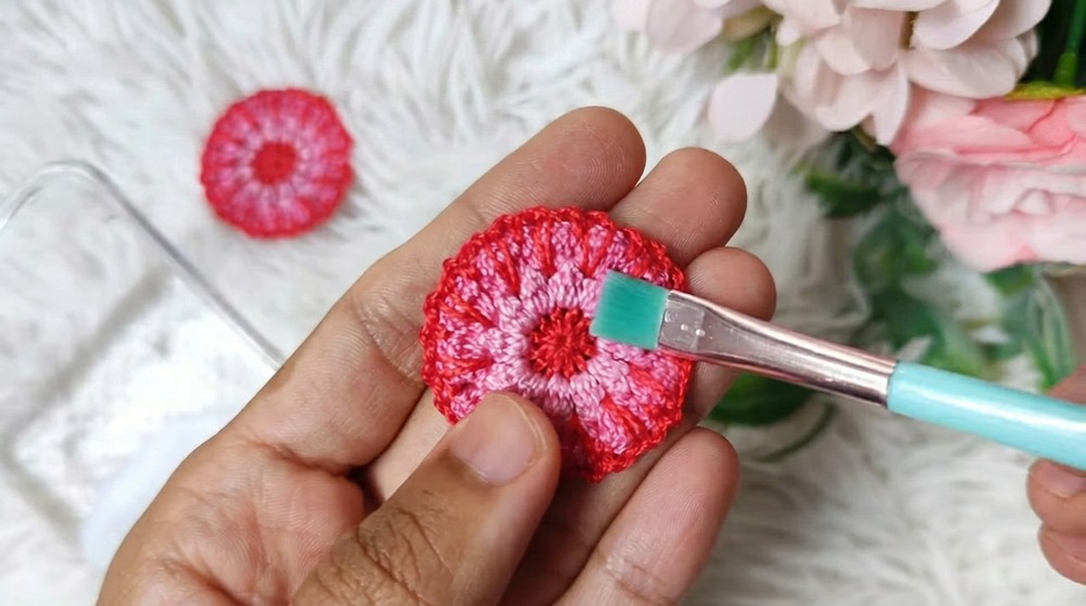 Easy Crochet Mandala Earrings – Free Pattern (6)