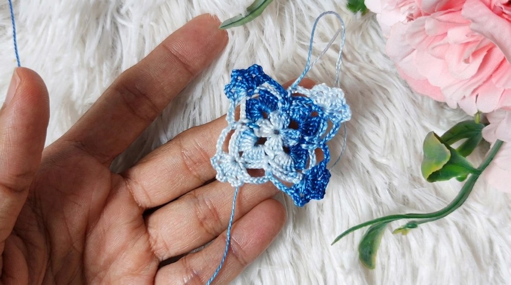 Easy To Crochet Lace Square Earrings (3)