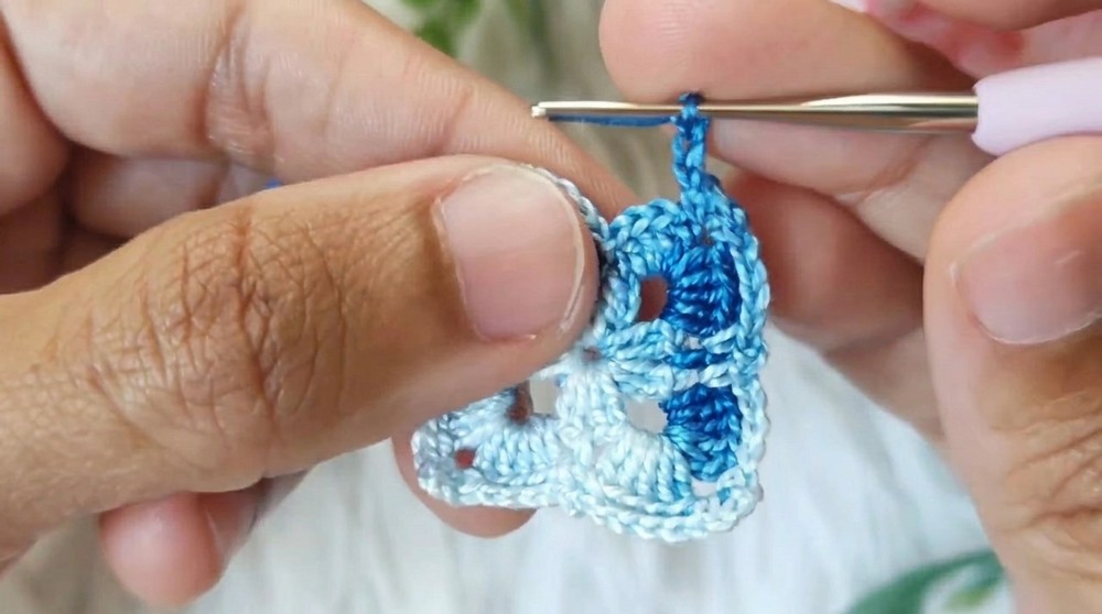 Easy To Crochet Lace Square Earrings (4)