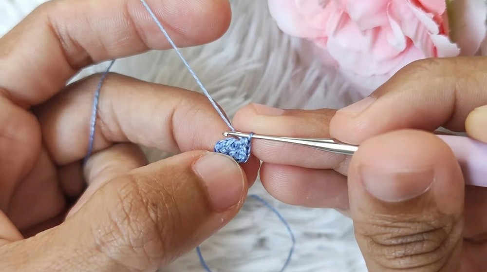 Easy To Crochet Star Earrings (4)