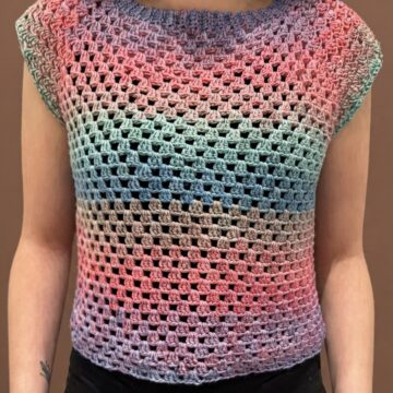 Crochet Granny Square Top