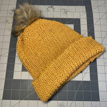 Beanie With Pom Pom