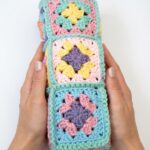 Crochet Granny Water Bottle Holder