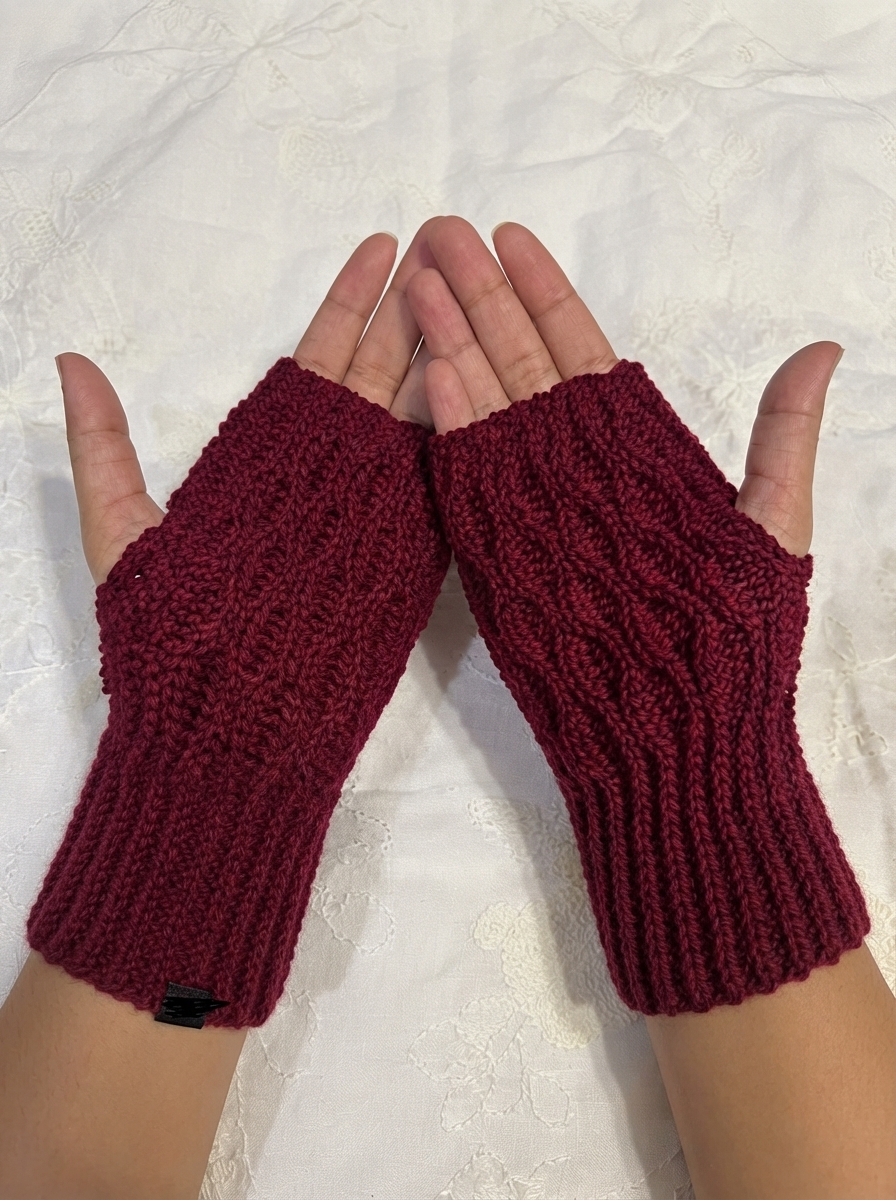 Crochet Fingerless Gloves