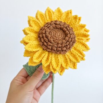 Crochet Sunflower
