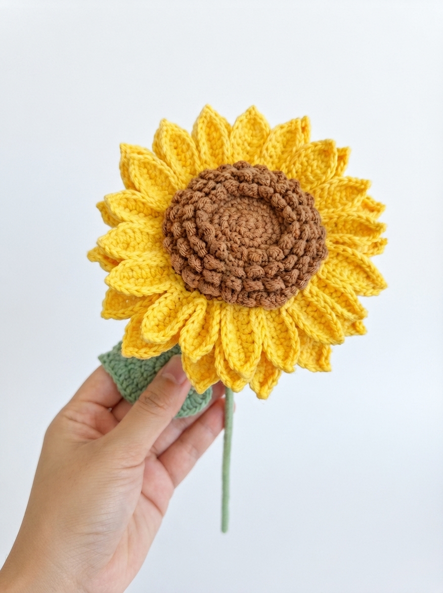 Crochet Sunflower