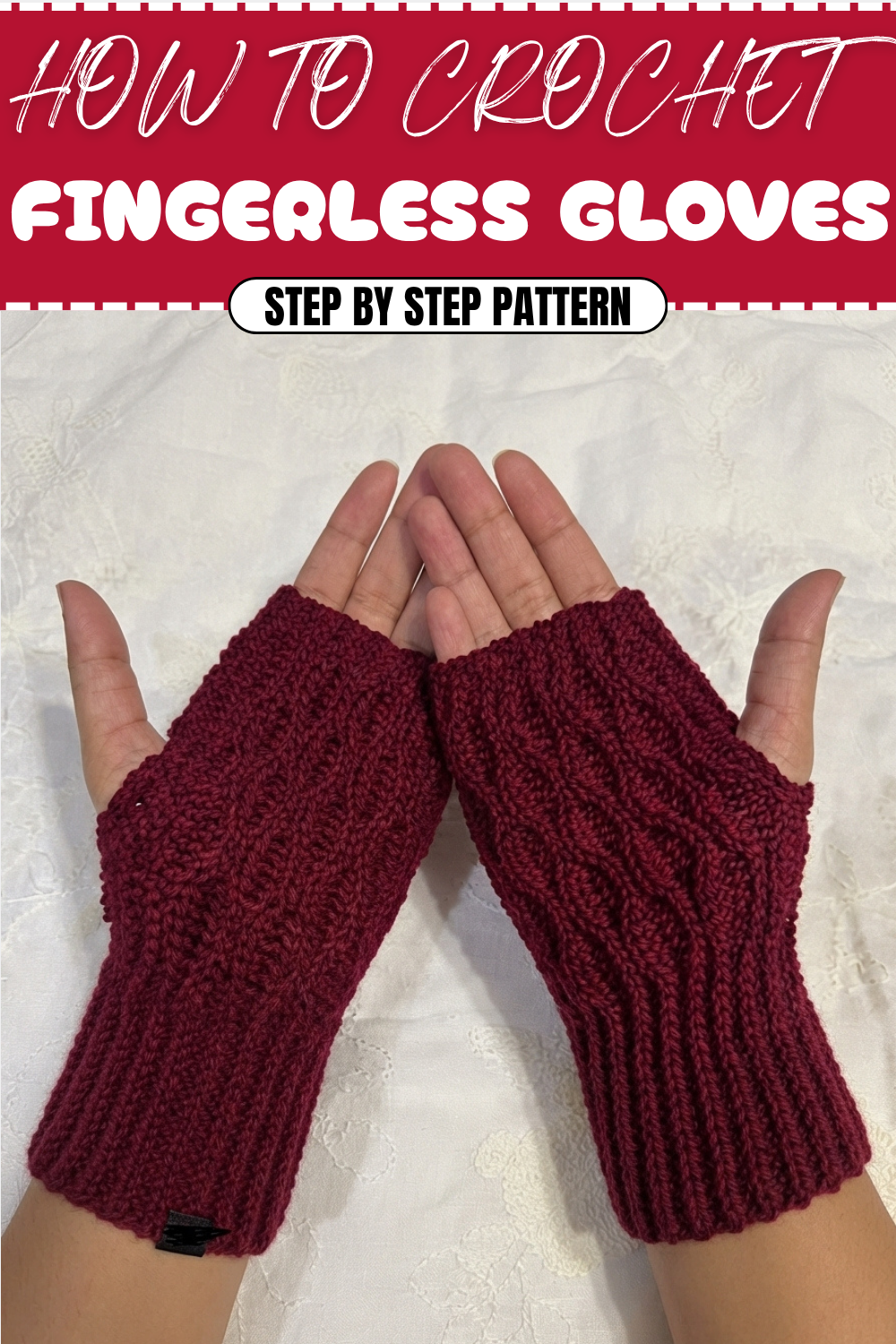 Crochet Fingerless Gloves