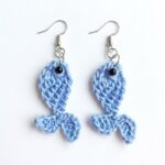 Free Crochet Dangle Fish Earring Pattern (1)