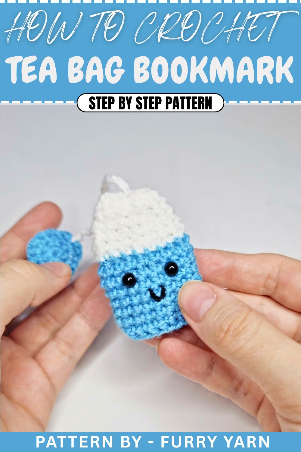 Free Crochet Tea Bag Bookmark Pattern