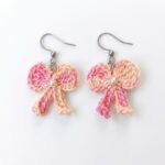 How To Crochet Bow Earrings (1)