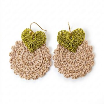 How To Crochet Easy And Beautiful Earrings (4)