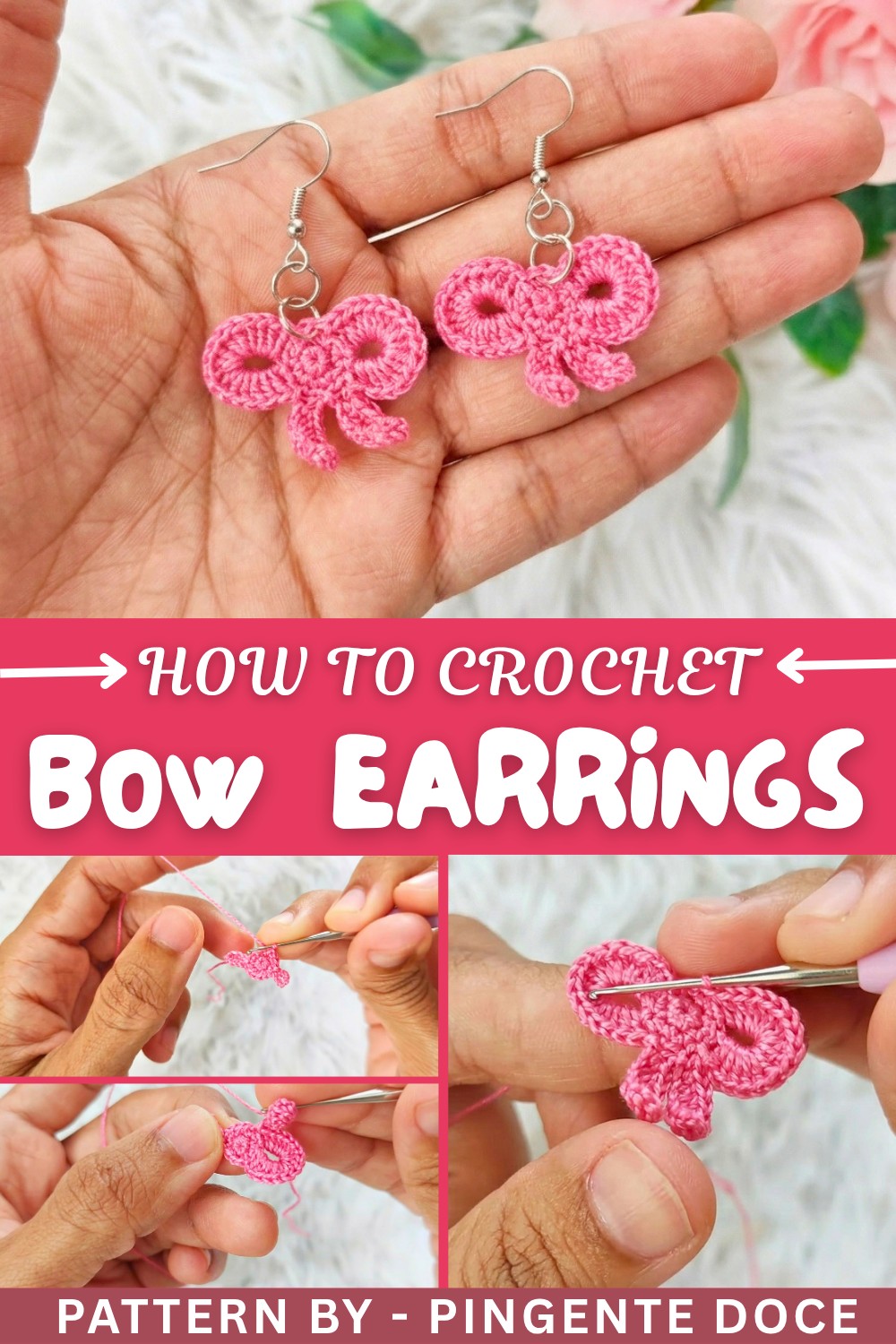 How To Crochet Easy Bow Pattern (1)