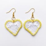 How To Crochet Heart Earrings (7)