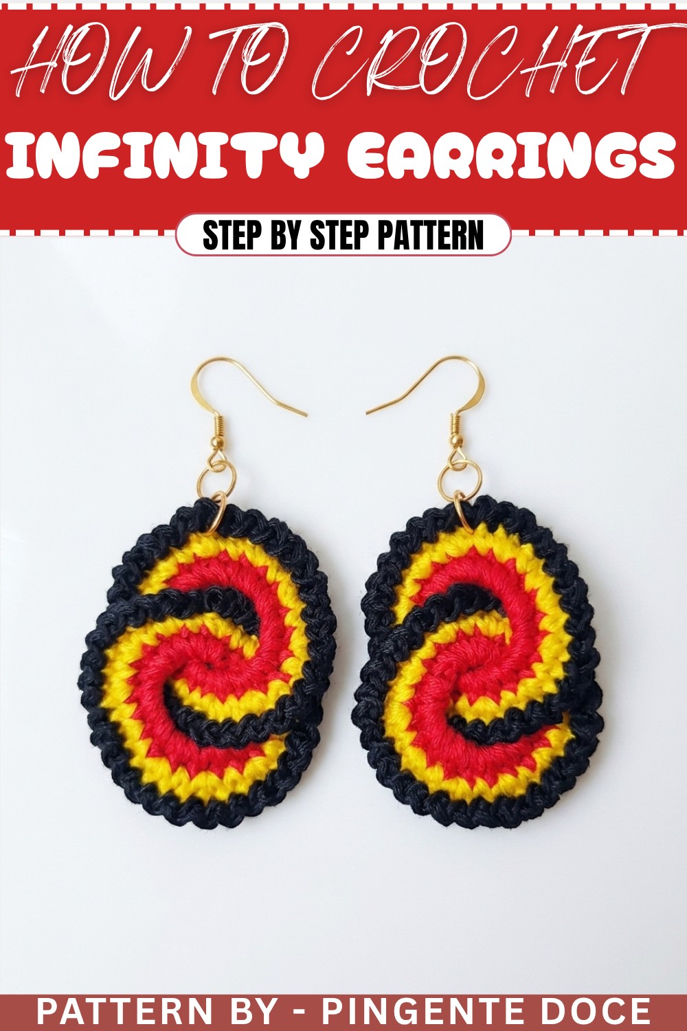 How To Crochet Infinity Earrings (1)