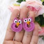 How To Crochet Super Cute Owl Earrings (1)