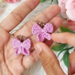 How to Crochet Cute Butterfly Earrings Pattern (7)