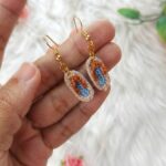 How to Crochet Cute Slipper Earrings Pattern (5)