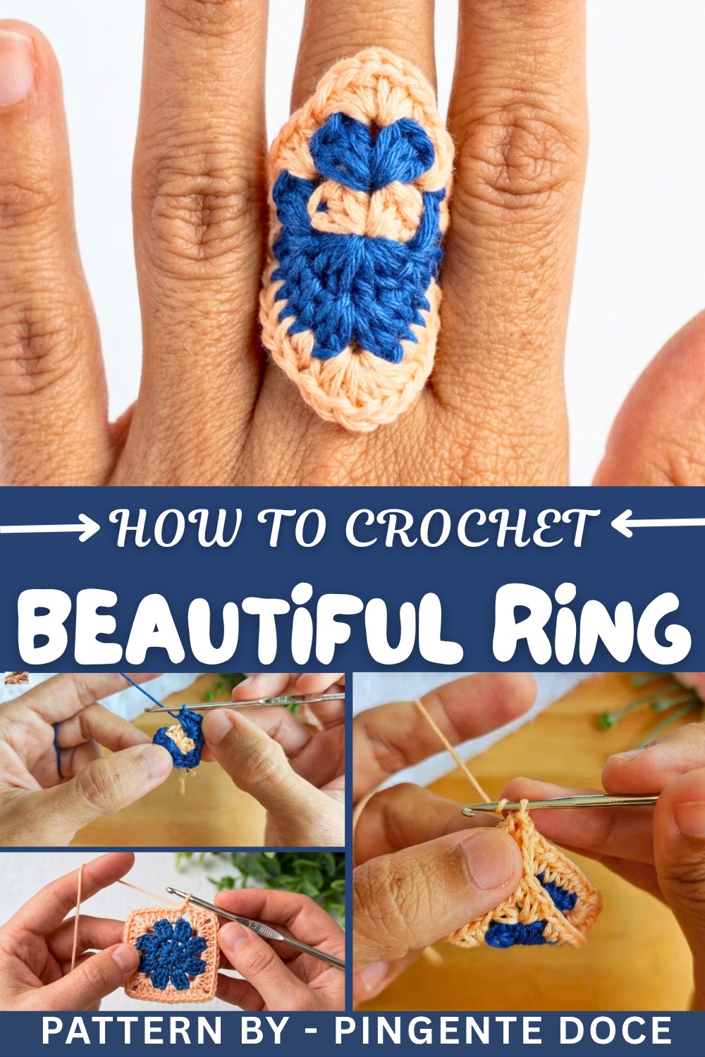 How to Crochet a Beautiful Ring