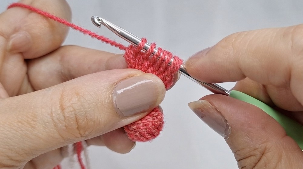 Super Crochet Puff Flower Pattern 4