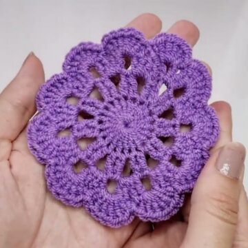 Wonderful Crochet Coaster Pattern 7