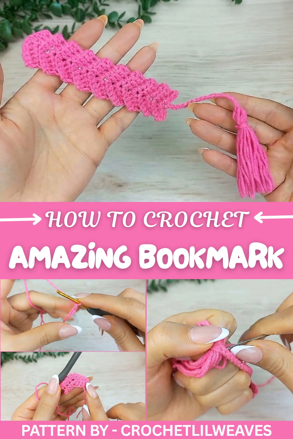 Amazing Crochet Bookmark Pattern