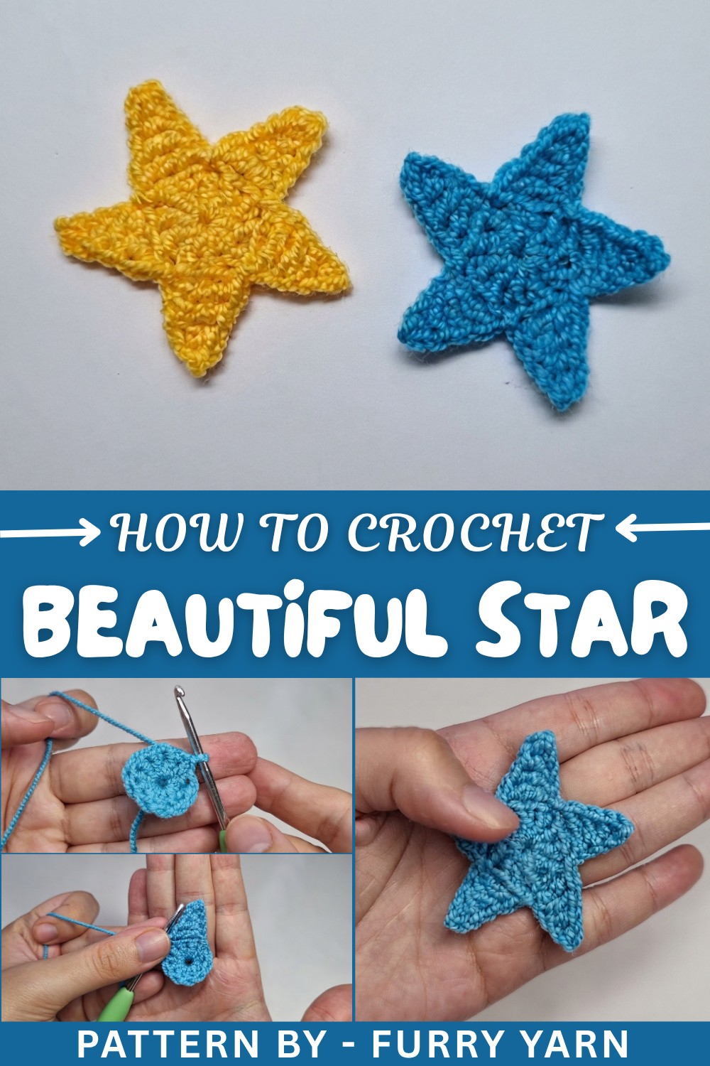 Beautiful Crochet Star Pattern