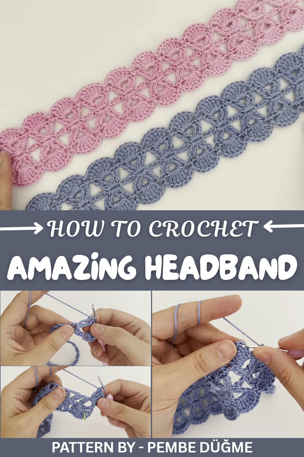 Crochet Amazing Headband Pattern