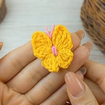 Crochet Beautiful Butterfly Pattern 6