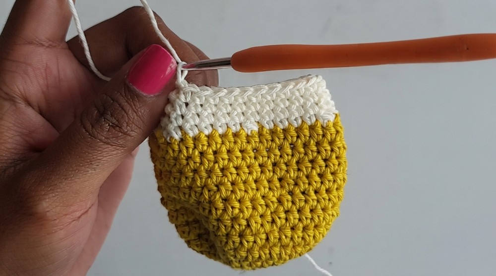 Crochet Big Mouth Monster Keychain Pattern 3