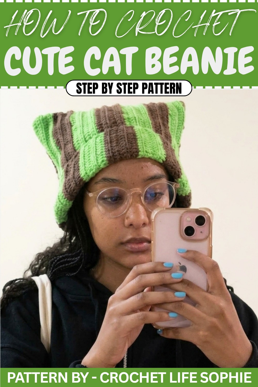 Crochet Cat Beanie Tutorial