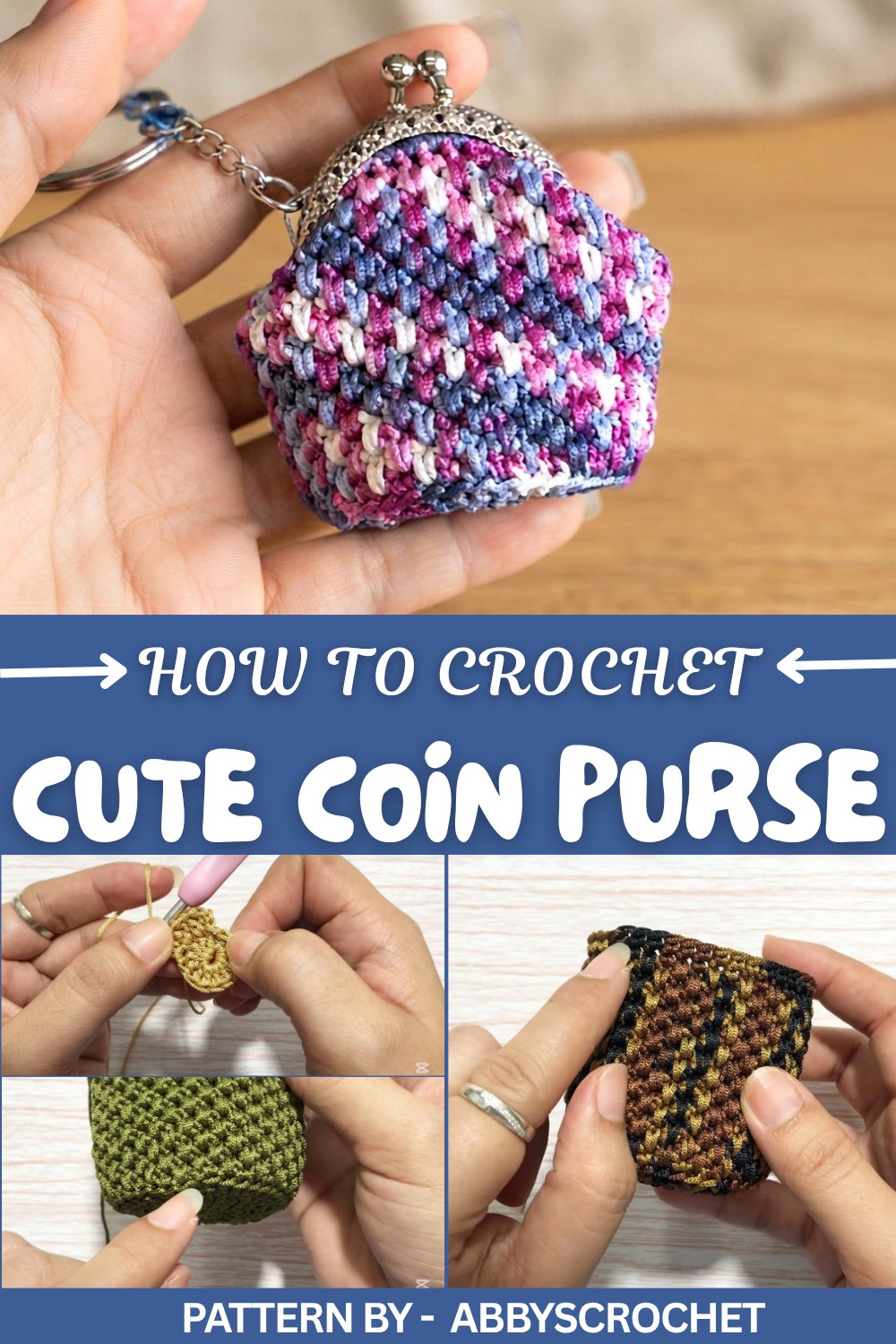 Crochet Cutesie Coin Purse Tutorial (1)