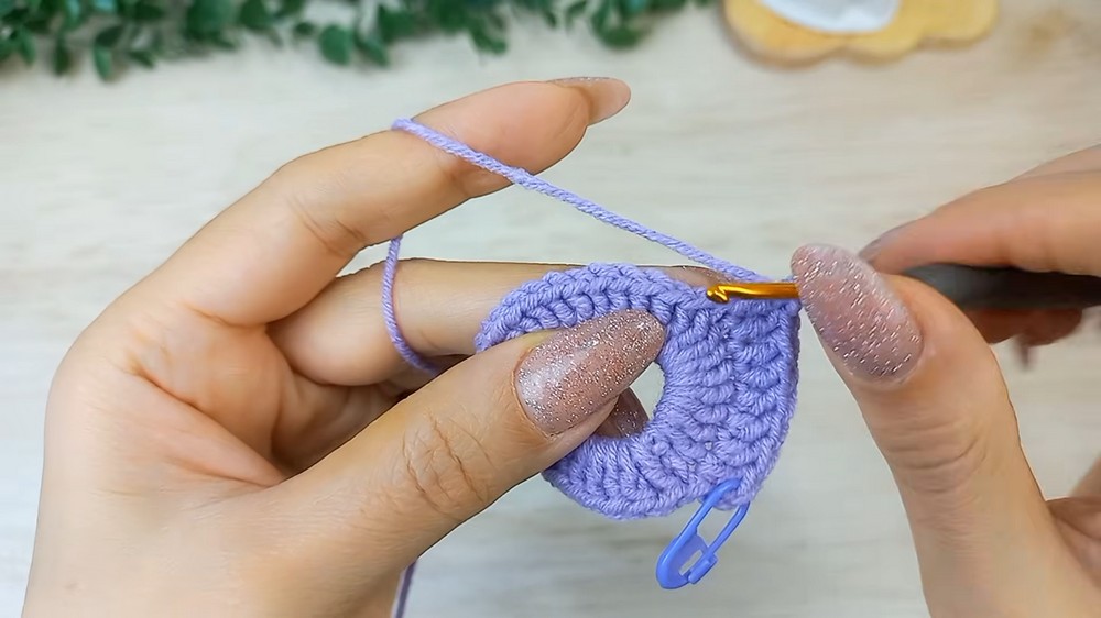 Crochet Mini Dress Keychain Pattern 3