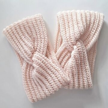 Crochet Twisted Headband Pattern 7